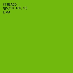 #71BA0D - Lima Color Image