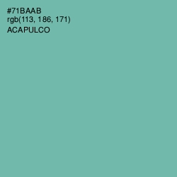 #71BAAB - Acapulco Color Image