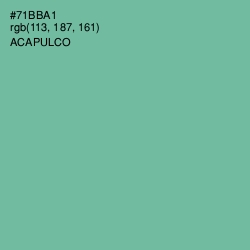 #71BBA1 - Acapulco Color Image