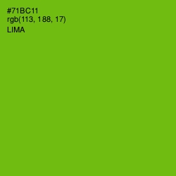 #71BC11 - Lima Color Image