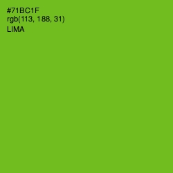 #71BC1F - Lima Color Image