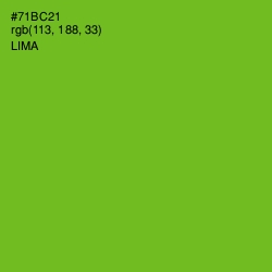 #71BC21 - Lima Color Image