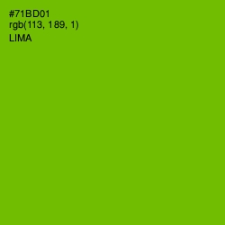 #71BD01 - Lima Color Image