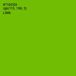 #71BD03 - Lima Color Image