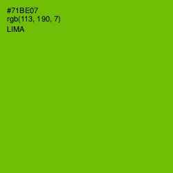 #71BE07 - Lima Color Image