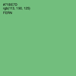 #71BE7D - Fern Color Image