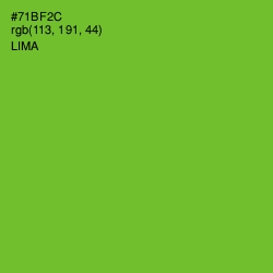 #71BF2C - Lima Color Image