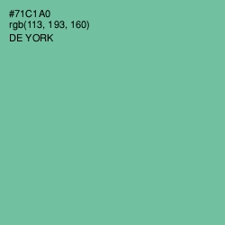 #71C1A0 - De York Color Image