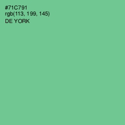 #71C791 - De York Color Image