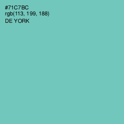 #71C7BC - De York Color Image