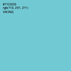 #71C9D3 - Viking Color Image