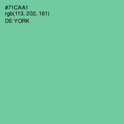 #71CAA1 - De York Color Image