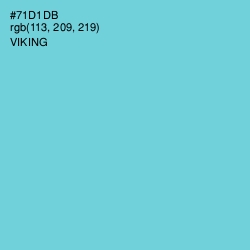 #71D1DB - Viking Color Image