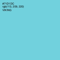 #71D1DC - Viking Color Image