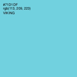 #71D1DF - Viking Color Image