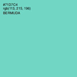 #71D7C4 - Bermuda Color Image