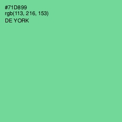 #71D899 - De York Color Image