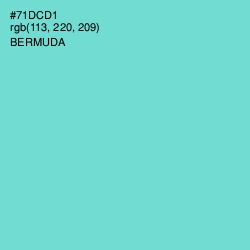 #71DCD1 - Bermuda Color Image