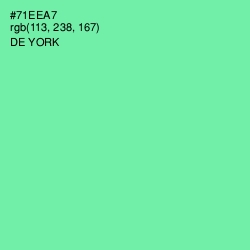 #71EEA7 - De York Color Image