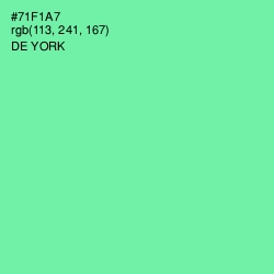 #71F1A7 - De York Color Image