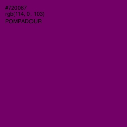 #720067 - Pompadour Color Image