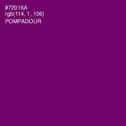 #72016A - Pompadour Color Image