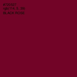 #720527 - Black Rose Color Image