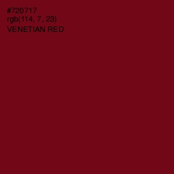 #720717 - Venetian Red Color Image