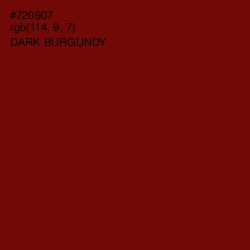 #720907 - Dark Burgundy Color Image