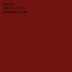 #721311 - Persian Plum Color Image