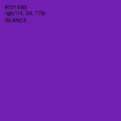 #721EB3 - Seance Color Image