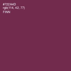 #722A4D - Finn Color Image