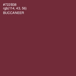 #722B38 - Buccaneer Color Image