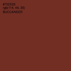 #722E23 - Buccaneer Color Image