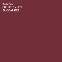 #722F39 - Buccaneer Color Image
