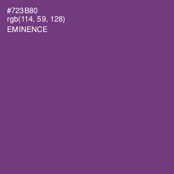 #723B80 - Eminence Color Image