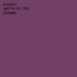 #723F67 - Cosmic Color Image