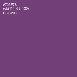 #723F78 - Cosmic Color Image