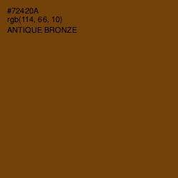 #72420A - Antique Bronze Color Image