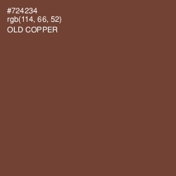 #724234 - Old Copper Color Image
