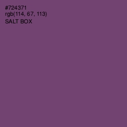 #724371 - Salt Box Color Image