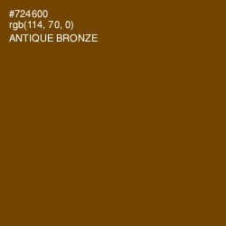 #724600 - Antique Bronze Color Image