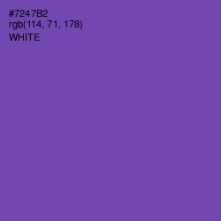 #7247B2 - Studio Color Image