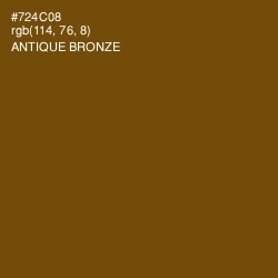 #724C08 - Antique Bronze Color Image