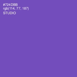 #724DBB - Studio Color Image