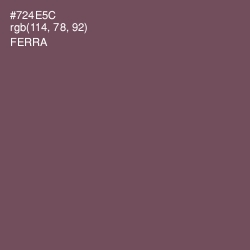#724E5C - Ferra Color Image