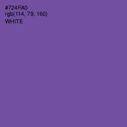 #724FA0 - Studio Color Image