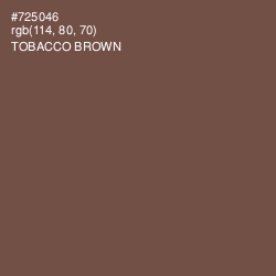 #725046 - Tobacco Brown Color Image