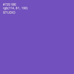 #7251BE - Studio Color Image