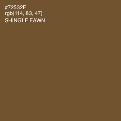 #72532F - Shingle Fawn Color Image